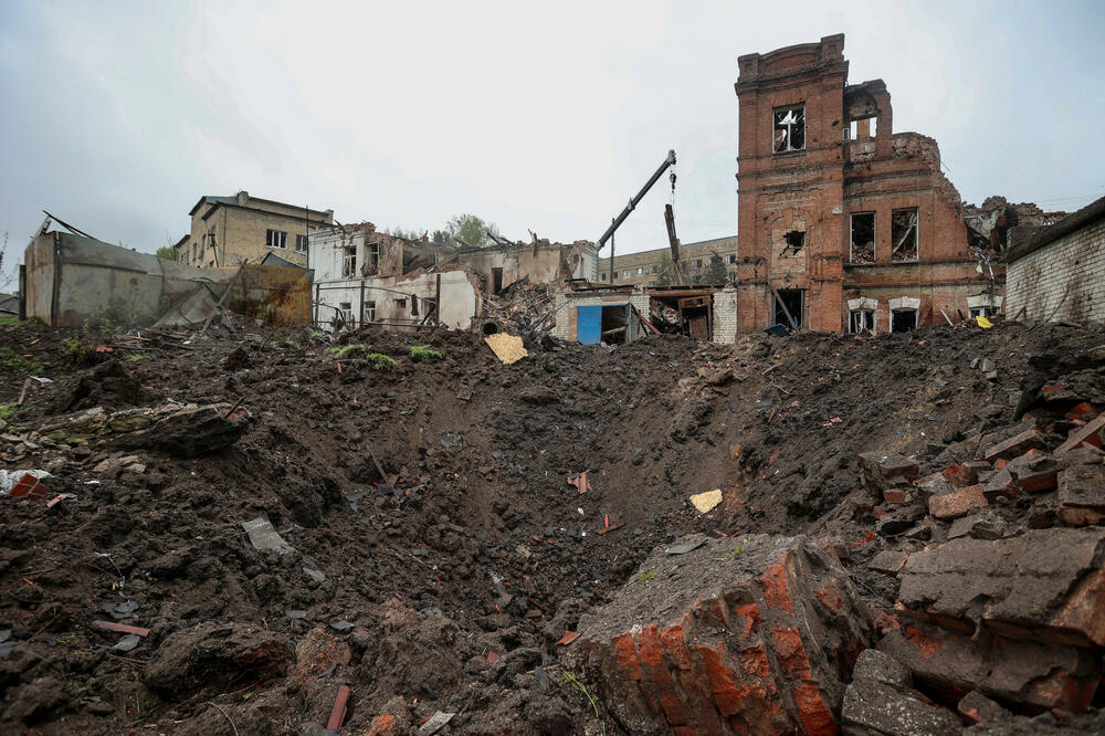 Raketni napad na Kupjansk, Foto: Reuters