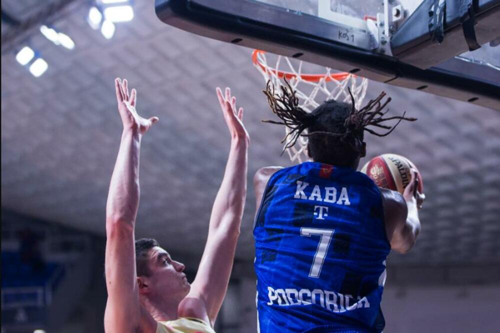 Alfa Kaba na jednom od mečeva sa Megom ove sezone, Foto: ABA liga