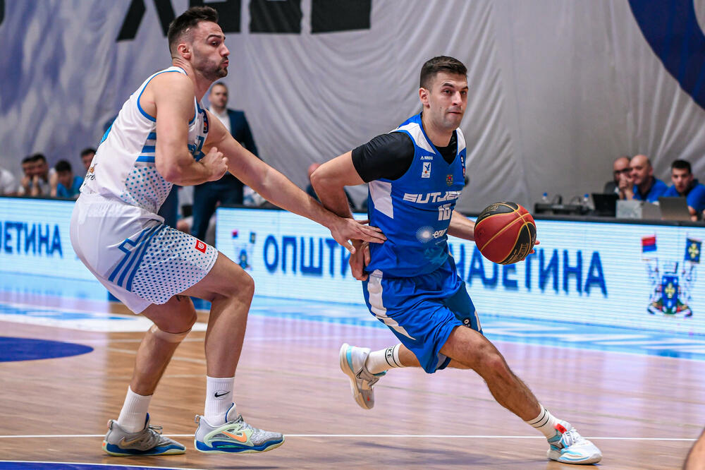 Vladimir Tomašević na utakmici sa Podgoricom u ABA 2 ligi, Foto: ABA liga/Dragana Stjepanović