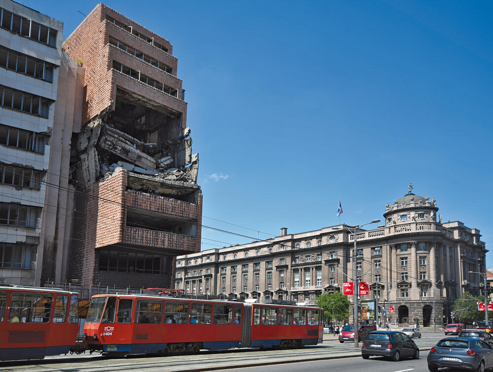 Posljedice bombardovanja u Beogradu