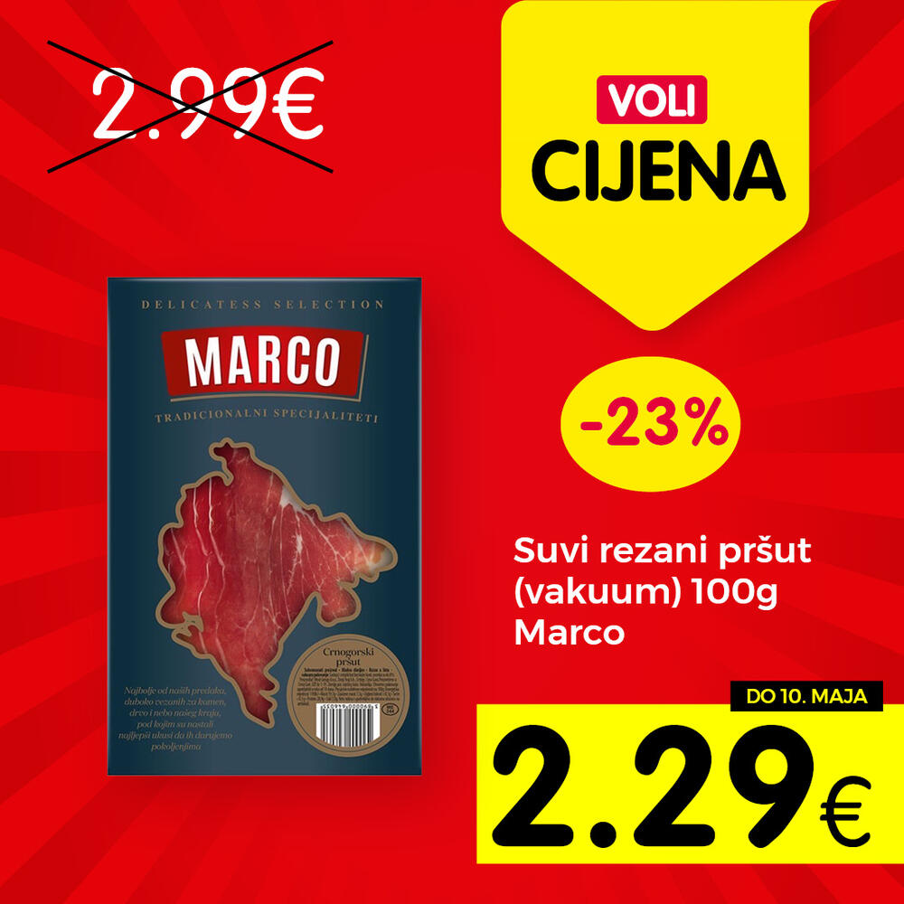<p>Potražite u Voli marketima proizvode sa oznakom Voli cijena i uživajte u kupovini.</p>