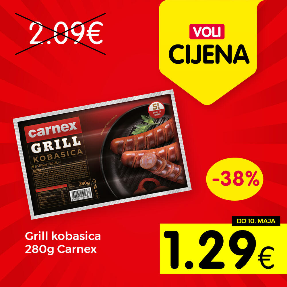 <p>Potražite u Voli marketima proizvode sa oznakom Voli cijena i uživajte u kupovini.</p>