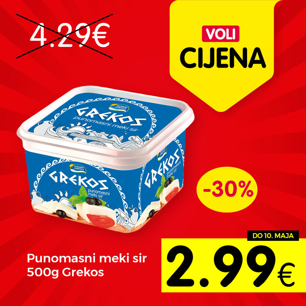 <p>Potražite u Voli marketima proizvode sa oznakom Voli cijena i uživajte u kupovini.</p>