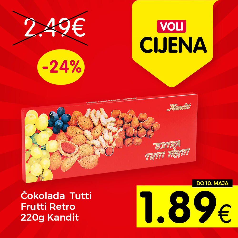 <p>Potražite u Voli marketima proizvode sa oznakom Voli cijena i uživajte u kupovini.</p>