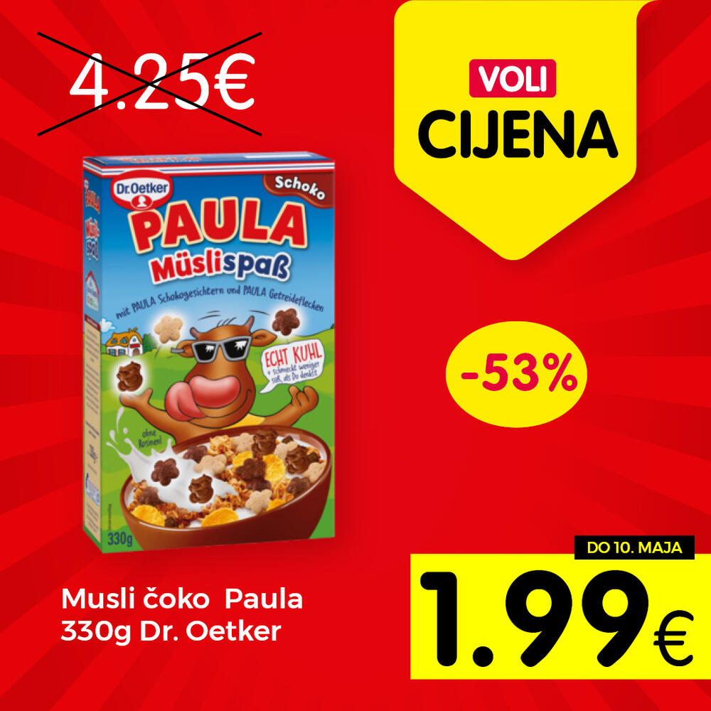 <p>Potražite u Voli marketima proizvode sa oznakom Voli cijena i uživajte u kupovini.</p>