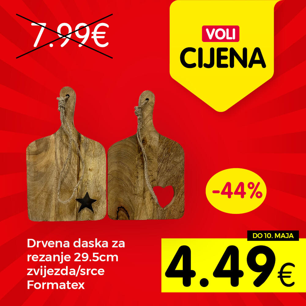 <p>Potražite u Voli marketima proizvode sa oznakom Voli cijena i uživajte u kupovini.</p>