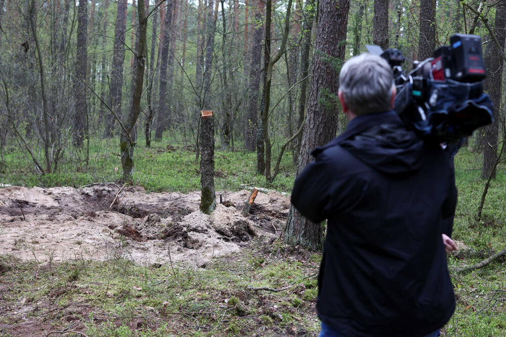 Sa mjesta gdje je objekat pronađen, Foto: Reuters