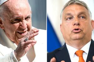 Mediji Viktora Orbana likuju zbog dolaska Pape Franja