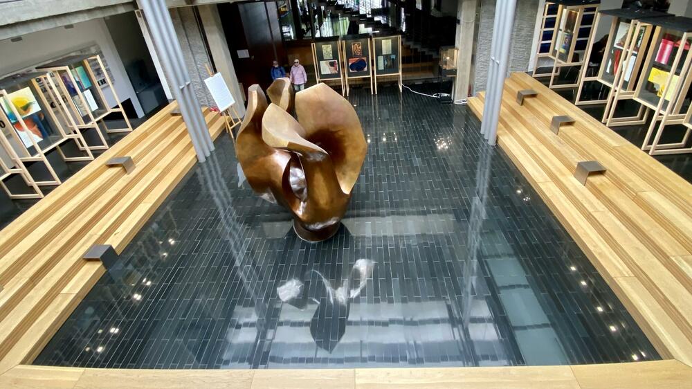 Sa izložbe u Narodnoj biblioteci Srbije