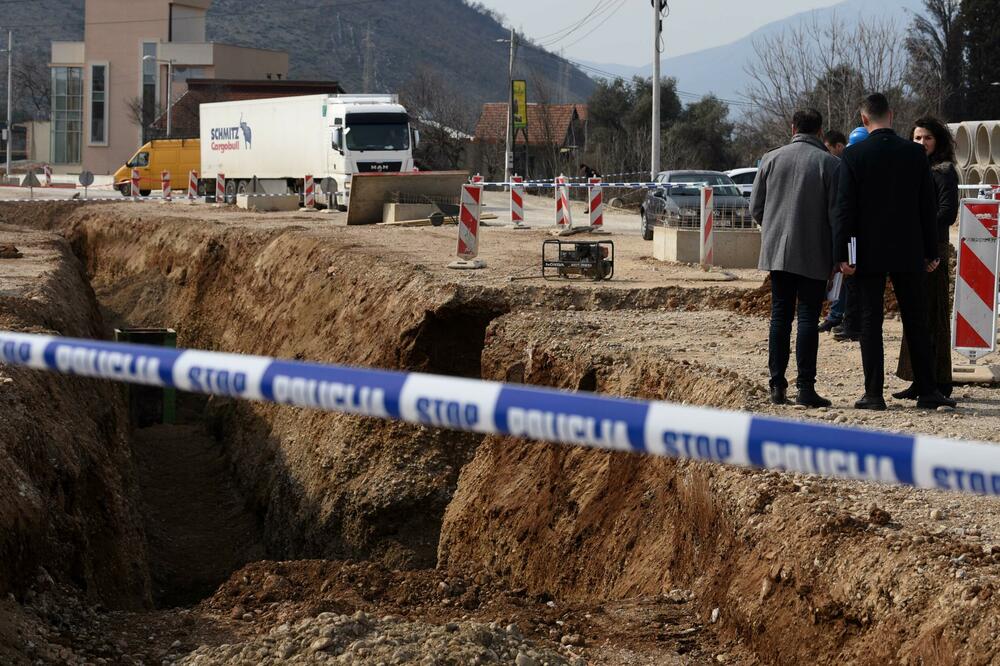 Sa nesreće na gradilištu magistralnog puta u Gornjoj Gorici, Foto: BORIS PEJOVIC