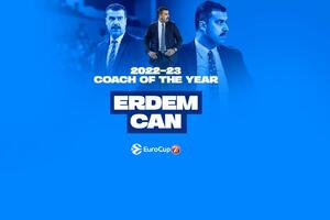 Erdem Čan trener sezone u Evrokupu
