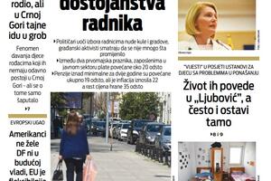 Naslovna strana prazničnog trobroja "Vijesti"