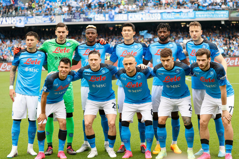Startnih 11 Napolija na današnjem meču, Foto: Reuters