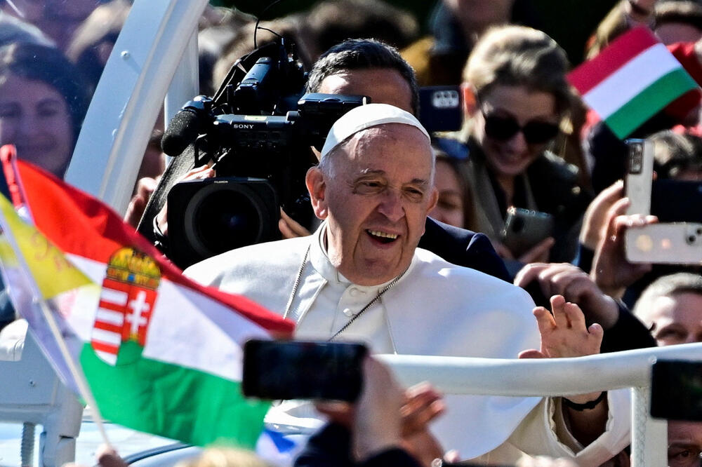 Papa Franjo u posjeti Mađarskoj, Foto: REUTERS
