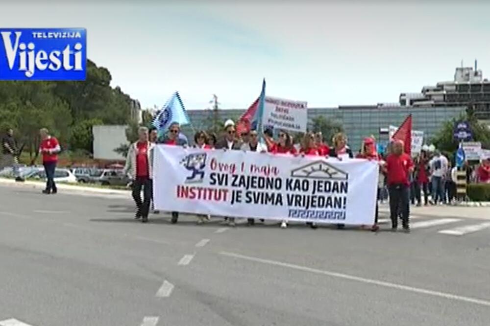 Sa protesta, Foto: TV Vijesti