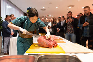 Japanski majstor i priprema Wagyu govedine prvi put u Crnoj Gori