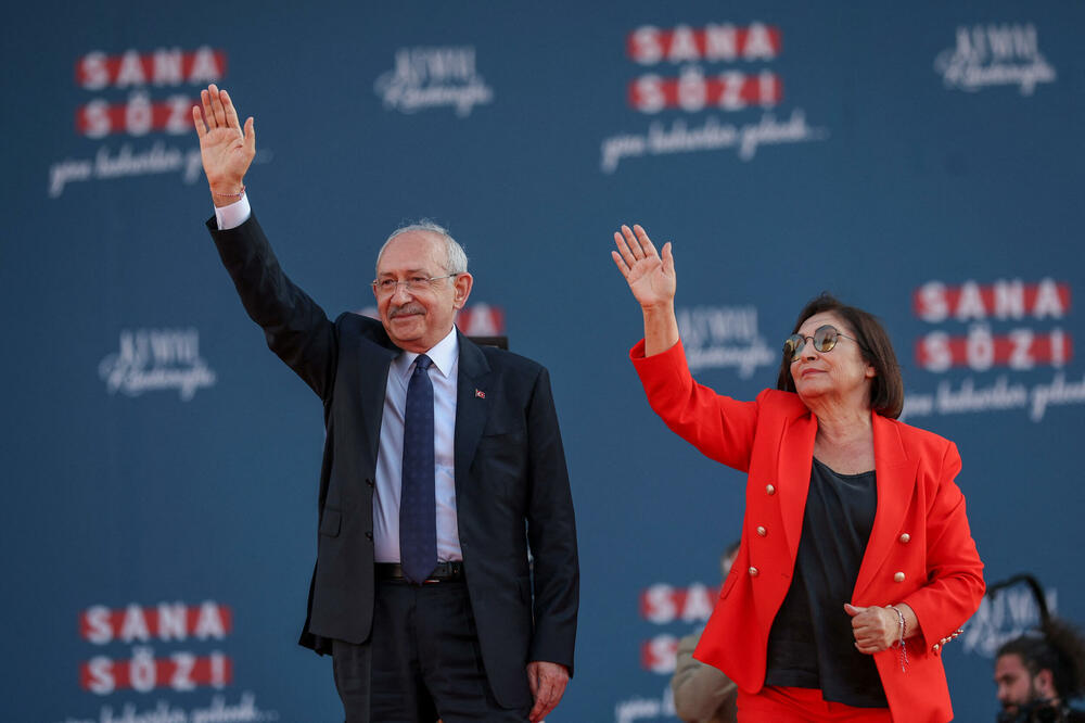 Kemal Kiličdaroglu sa suprugom Selvi, Foto: Reuters