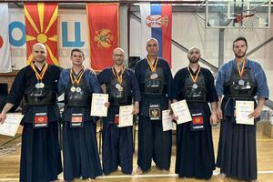 Significant success of the kendo team of Montenegro at the Balkan...