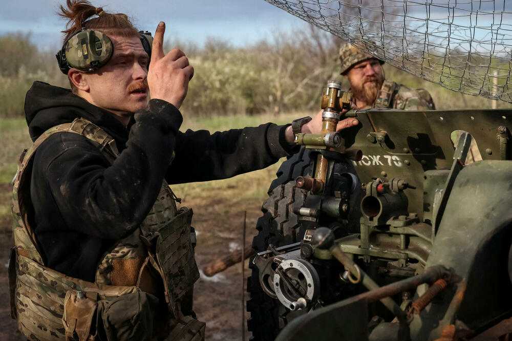 Ukrajinski vojnici kod Bahmuta, Foto: Rojters