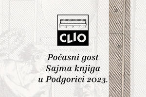 Izdavačka kuća CLIO počasni gost sajma knjiga u Podgorici