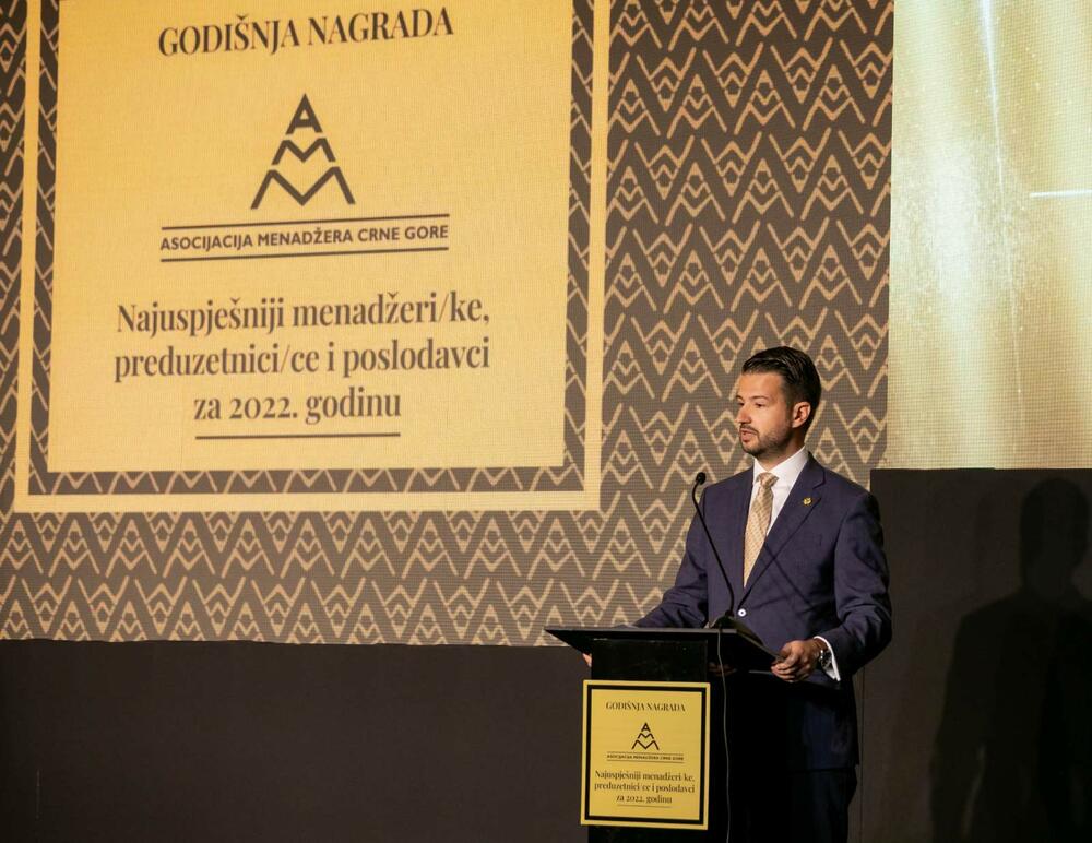 Novoizabrani predsjedik Crne Gore Jakov Milatović na svečanosti