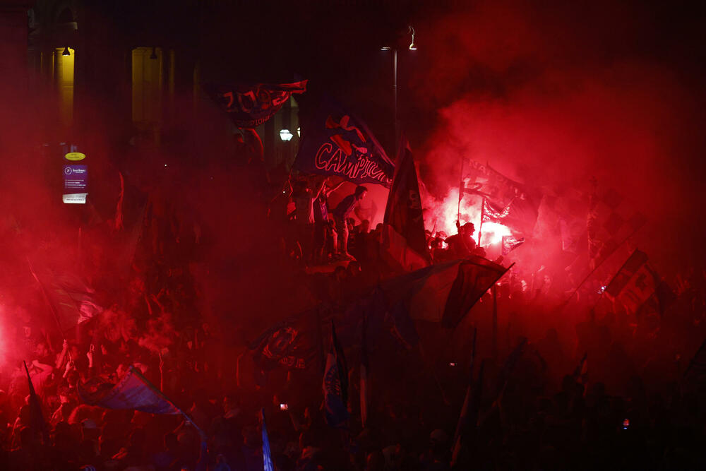 <p>Foto priča iz grada novih šampiona Italije</p>