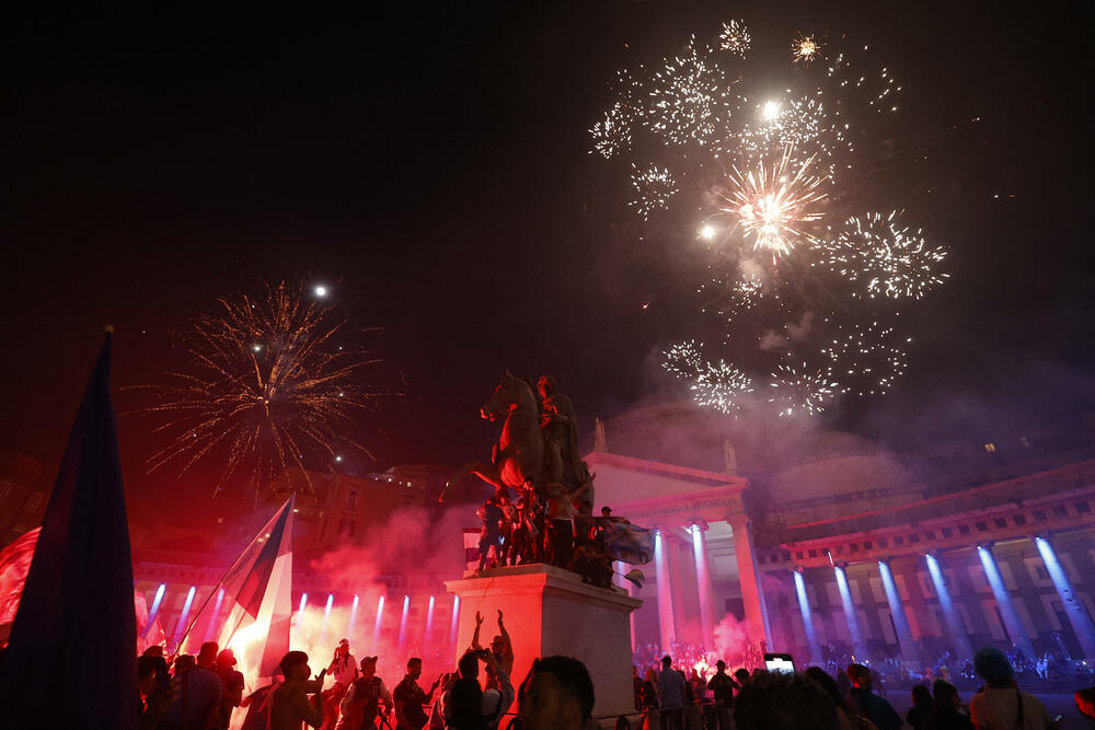 <p>Foto priča iz grada novih šampiona Italije</p>