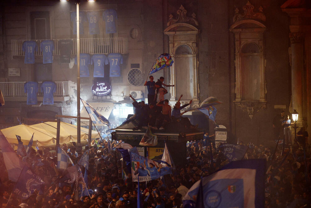 <p>Foto priča iz grada novih šampiona Italije</p>