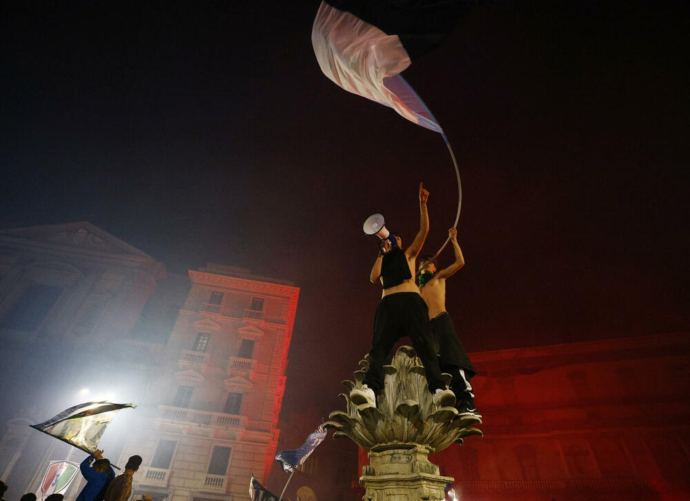 <p>Foto priča iz grada novih šampiona Italije</p>