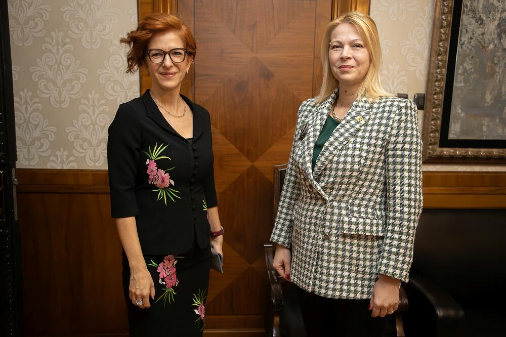 Gašparikova i Đurović, Foto: Skupstina.me