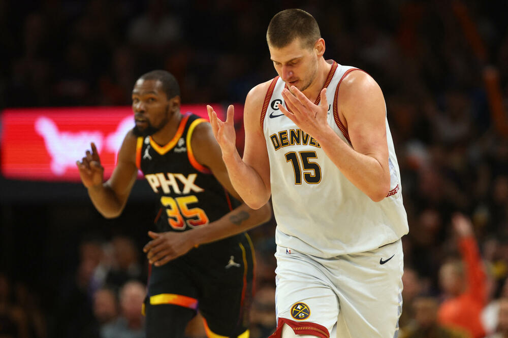 Nagetsima nije pomoglo ni sjajno izdanje Nikole Jokića, Foto: Reuters