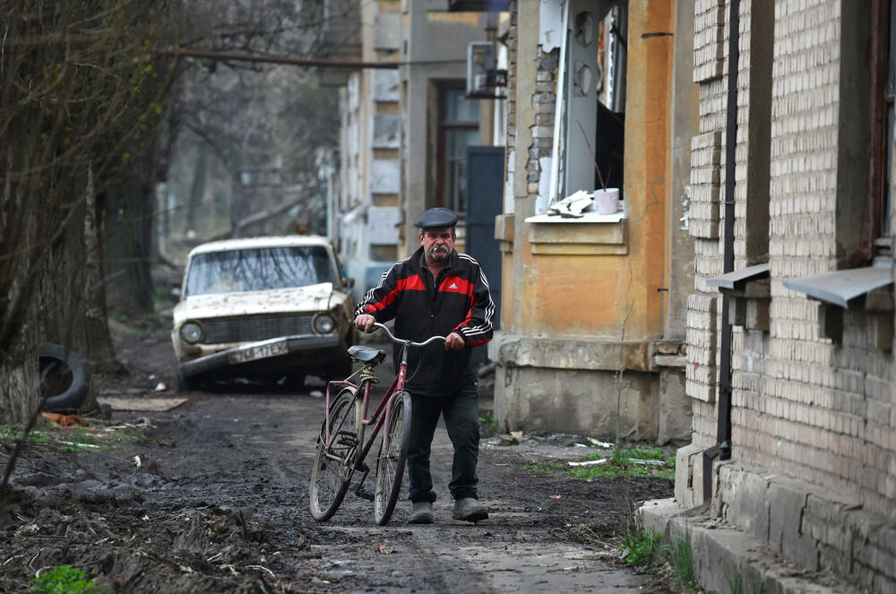 <p>Časiv Jar je udaljen oko 10 kilometara od Bahmuta, gdje se vodi najduža i najsmrtonosnija bitka u Ukrajini</p>