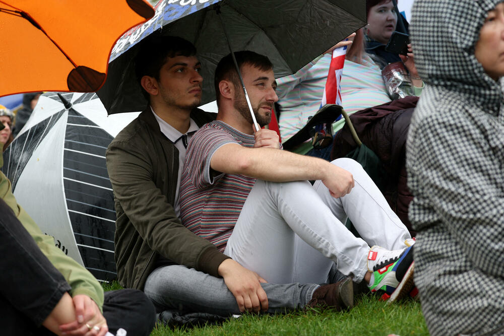 <p>"God Save the King!" (Bože čuvaj kralja) rekao je nadbiskup Kenterberija Džastin Velbi, glavni veledostojnik Anglikanske crkve</p>