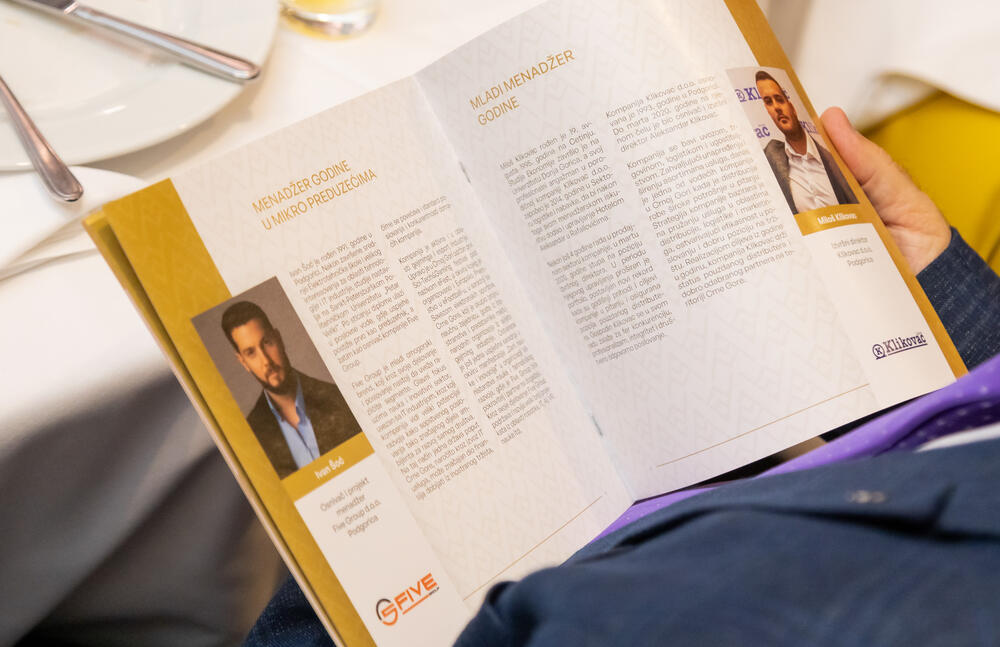 <p>Asocijacija menadžera Crne Gore (AMM) dodijelila je godišnje nagrade najuspješnijim menadžerima i preduzetnicima za 2022. godinu.</p>  <p> </p>