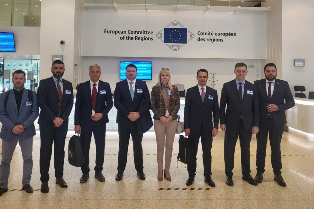 Predsjednici crnogorskih opština u posjeti Briselu, Foto: Opština Bijelo Polje