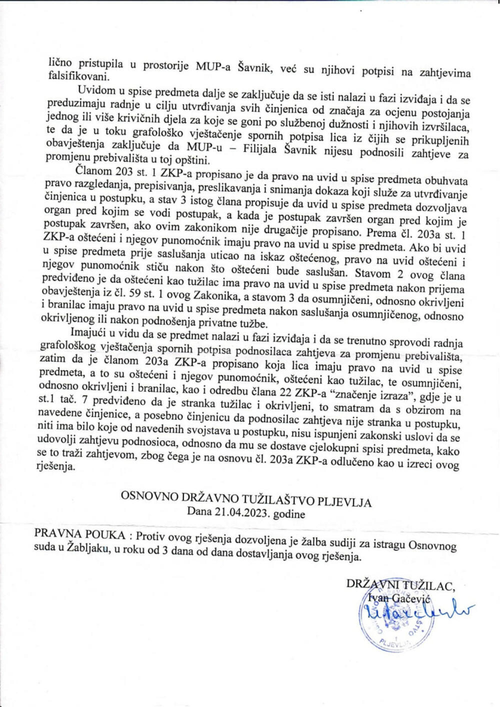 <p>Svi građani kao i svi učesnici izbornog procesa, dodaju oni, imaju pravo da znaju ko je i po čijem nalogu organizovao "izborni turizam“ za potrebe lokalnih izbora iz oktobra prošle godine</p>