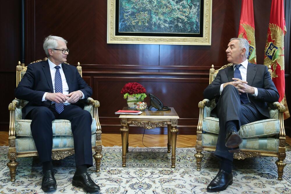 Detalj sa sastanka, Foto: Služba za informisanje Predsjednika Crne Gore