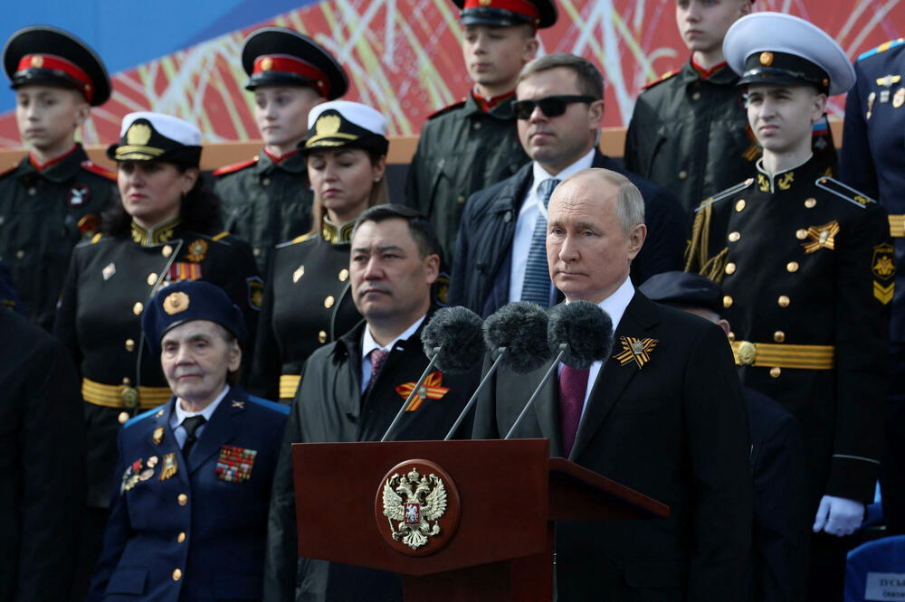 Putin na Danu pobjede u Moskvi, Foto: Reuters