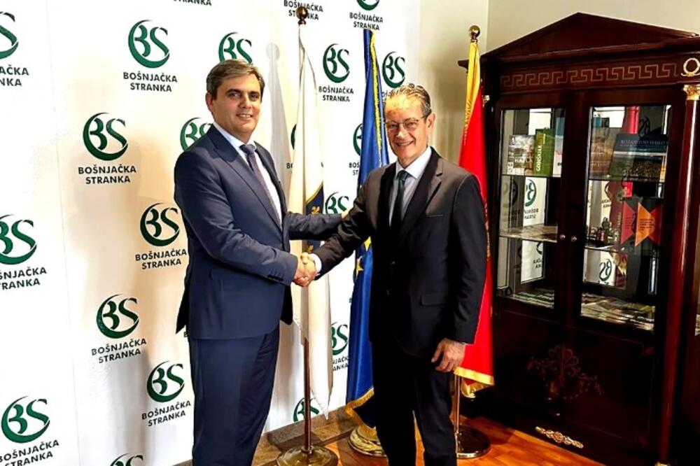 Ibrahimović i Kalkavan, Foto: Bošnjačka stranka