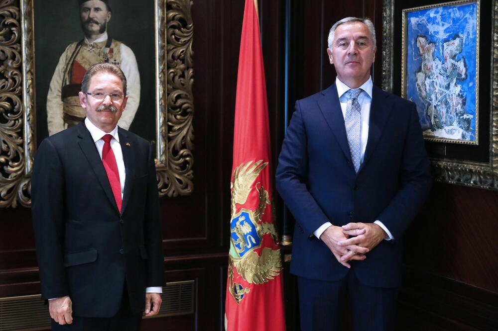 Felten i Đukanović, Foto: Twitter.com/predsjednik_cg