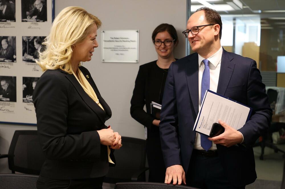 Đurović i Flek, Foto: twitter.com/DanijelaDjurov2