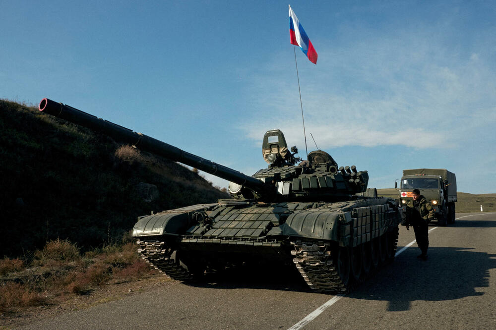 Ruske mirovne trupe u blizini granice s Jermenijom, Foto: Reuters