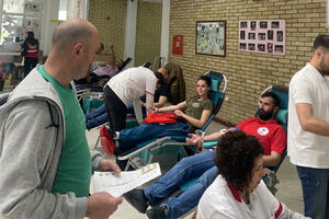 Akciji doborovoljnog davanja krvi odazvalo se 90 stanovnika...