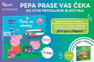 Osma knjiga iz kolekcije Prvi put sa Pepom u prodaji od četvrtka...