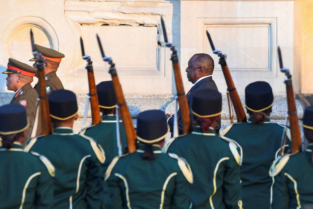 Južnoafrički predsjednik Siril Ramafosa, Foto: Reuters
