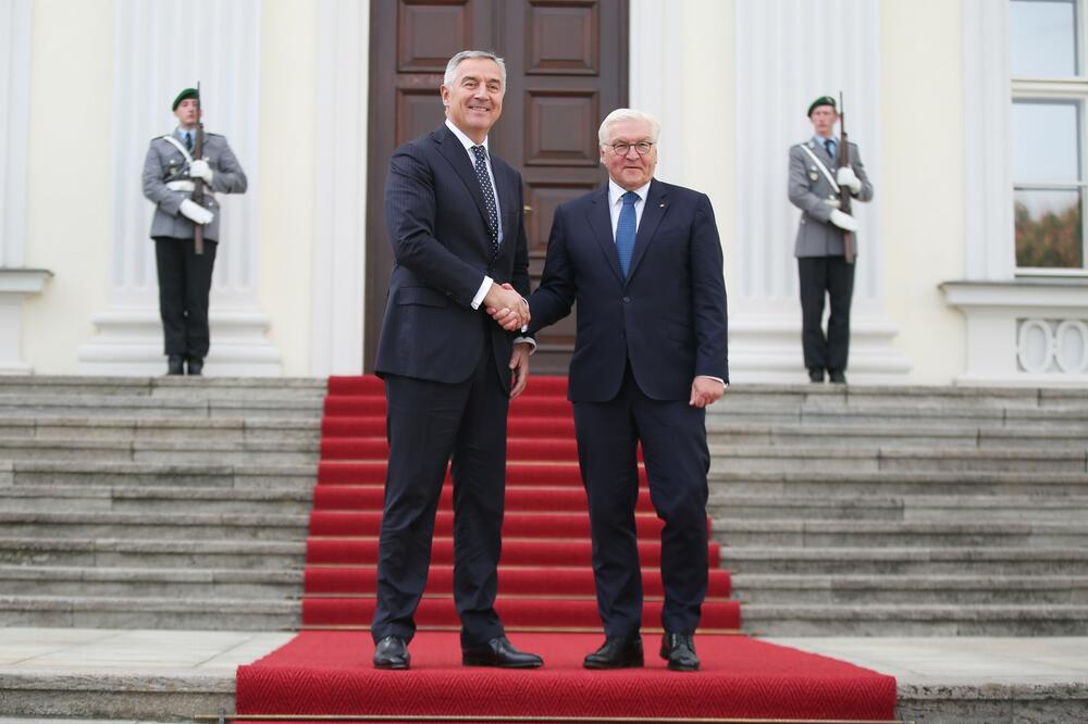 Đukanović i Štajnmajer, Foto: Služba za informisanje Predsjednika Crne Gore