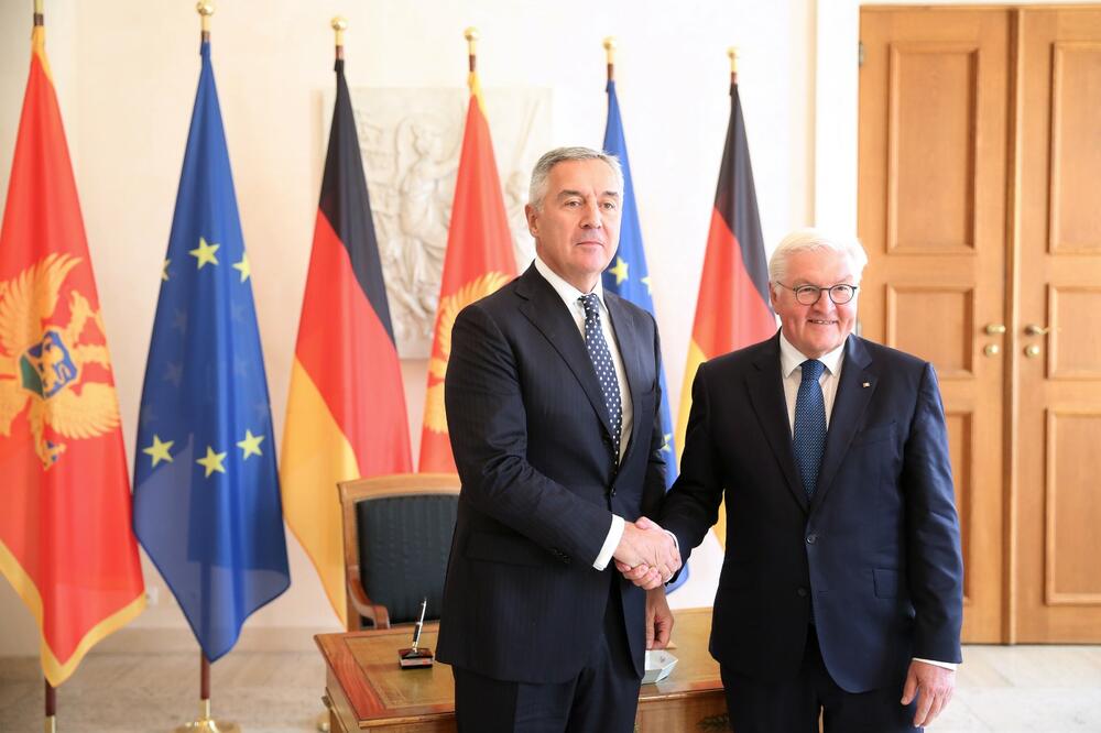 Đukanović i Štajnmajer, Foto: Služba za informisanje predsjednika Crne Gore