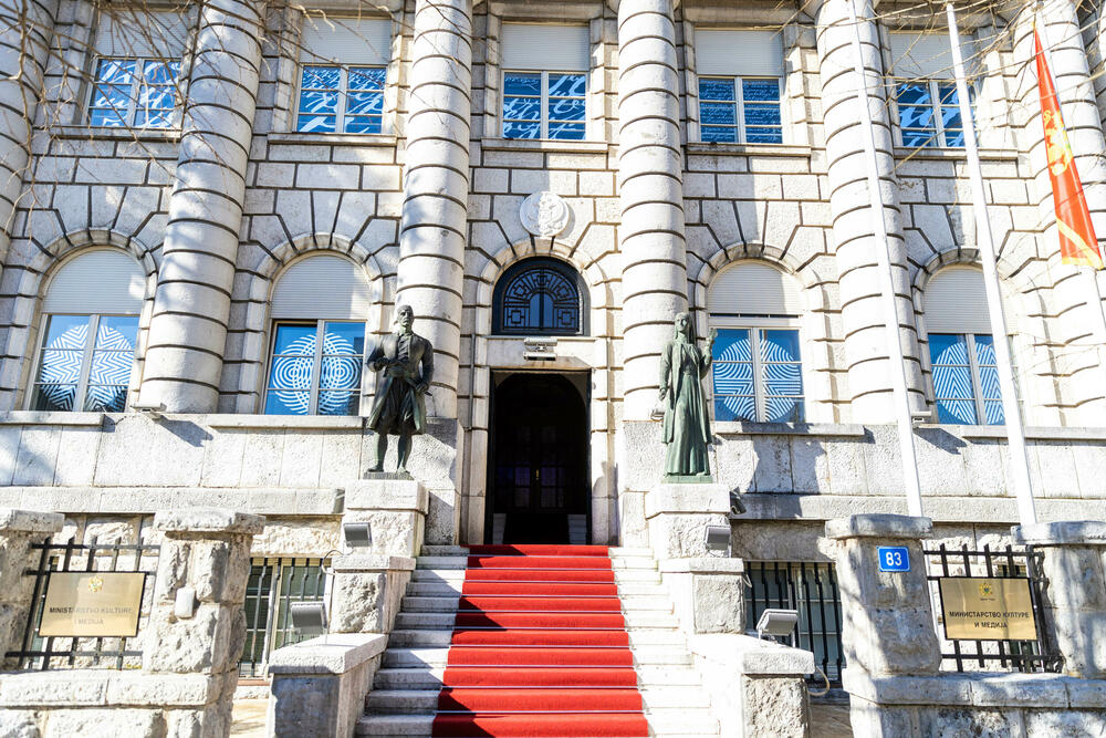 Sjedište Ministarstva kulture i medija na Cetinju