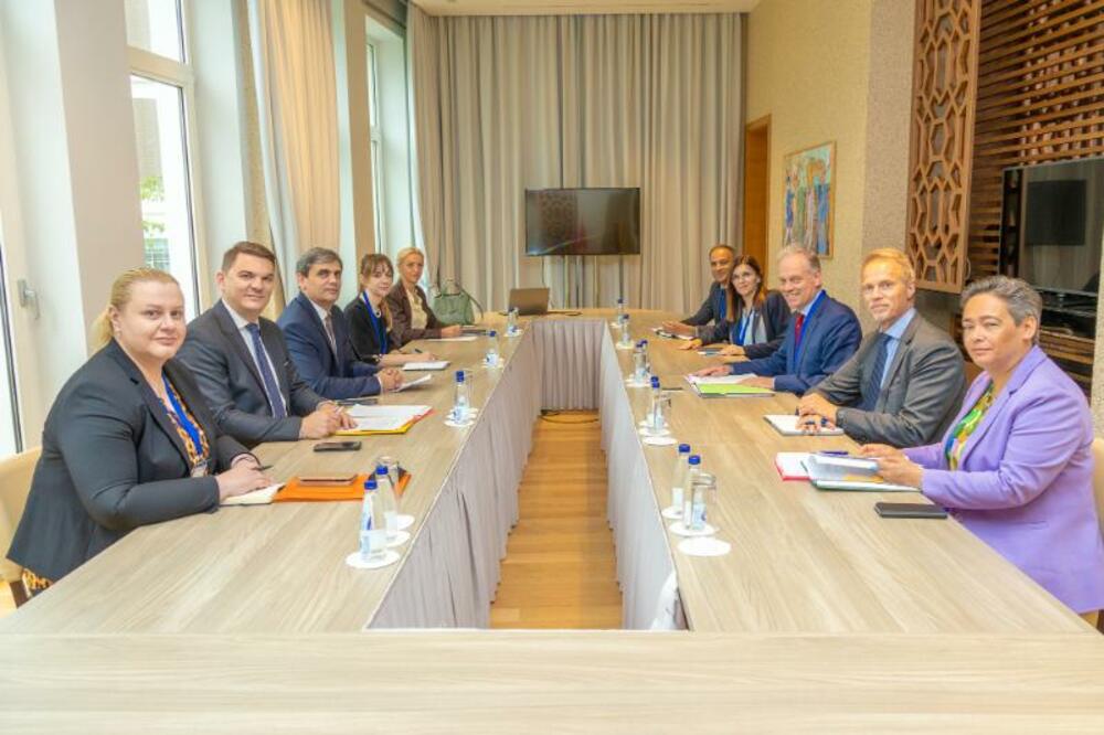 Sa sastanka, Foto: Ministarstvo kapitalnih investicija