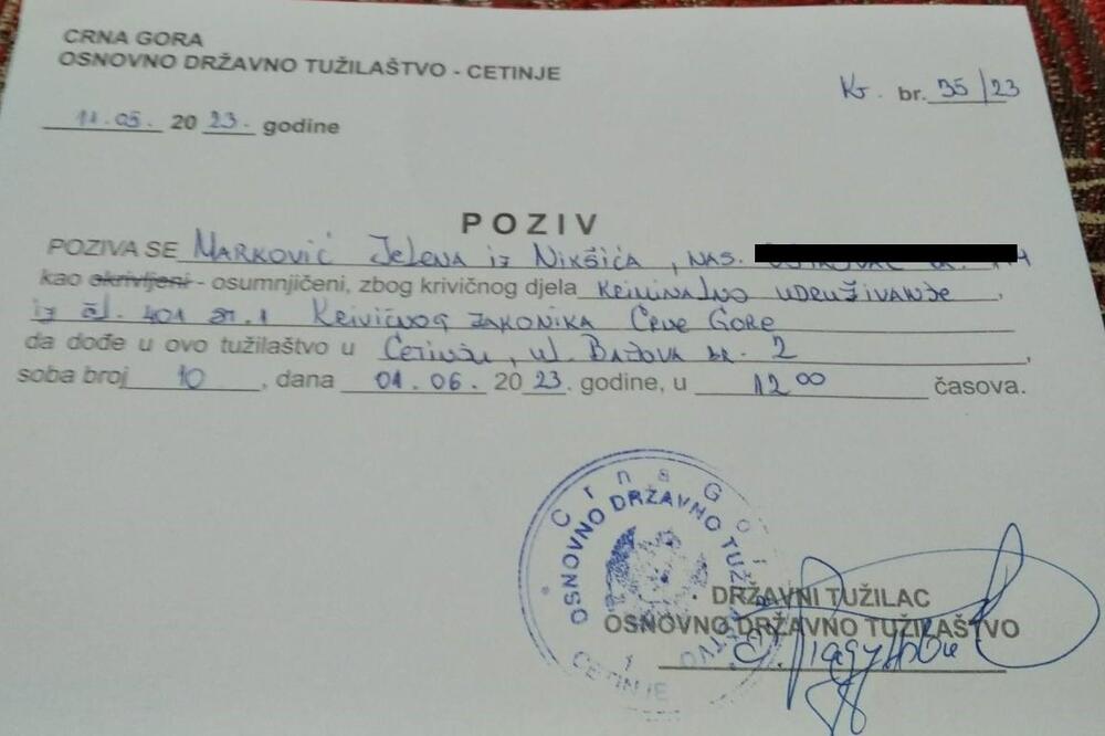 Poziv koji je dobila Marković, Foto: LP